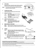 M67-068 Corning Cable Systems Splice Tray for Holding 6 Heat-Shrink Fusion Splice Sleeves - Type 2
