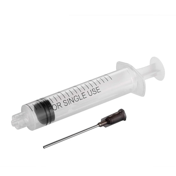 10ml Empty Industrial Syringe and 0.9mm Blunt Tip Needle (5 pcs/ Pack)