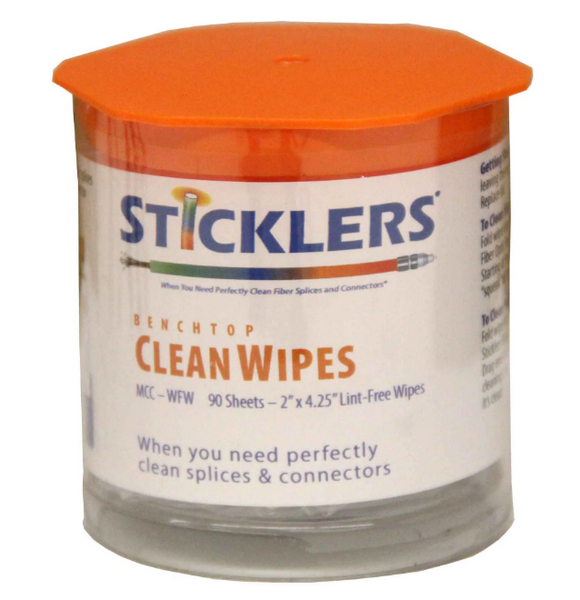 Sticklers Benchtop Lint Free CleanWipes (90 Sheets)