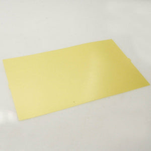 26M-12-9X13S 263X Aluminum Oxide lapping film, 9" X 13" sheet, grit 12µm