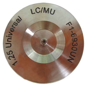 6930UN LC/MU Connector Hand Polish Puck - Stainless Steel
