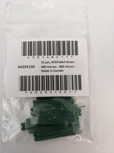 Corning Splice Pak Splice Protector, Green Color, 900/900 µm, 25pcs/ Pack