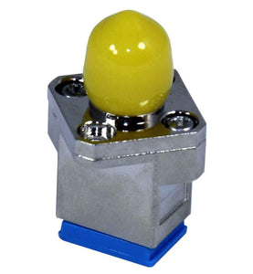 F1-2821CC SC/APC Female to FC/APC Female Adapter, Square Flanged 4 Mounting Holes