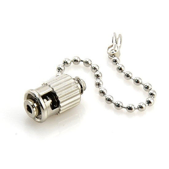 F1-9229-ST Metal Cap & Chain for ST Mating Sleeves/Adapters