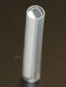 F110112CP Dia. 4.3mm x 5.1mm x 40mm(L) Single Quartz Strength Member Ribbon Sleeve, Pack of 25 - Clear