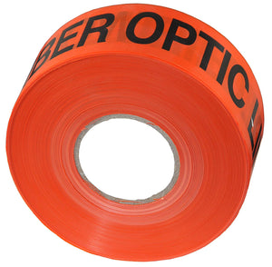 ND3104051 Non-Detectable Buried Fiber Optic Cable Marker Tape - 3" x 1000'