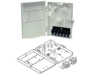 WFR-00028-02 Molex Compact Wall Mount 8 Port Duplex SC Style Loaded with Multimode Adpaters